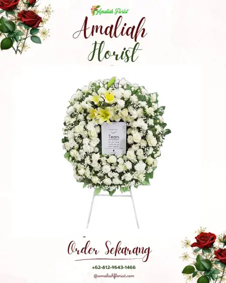 Krans Bunga Duka Bongkaran